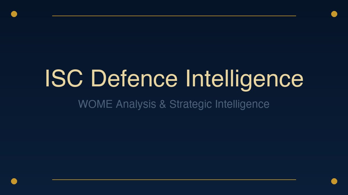 ISC Defence Intelligence branded image